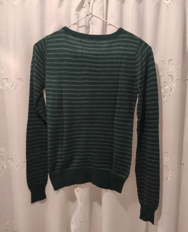 Chaqueta Nice Things verde rayas S