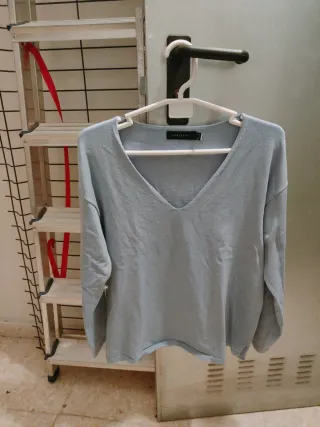 Jersey Cortefiel azul talla M