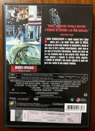DVD "A Verdade da Mentira" - James Cameron