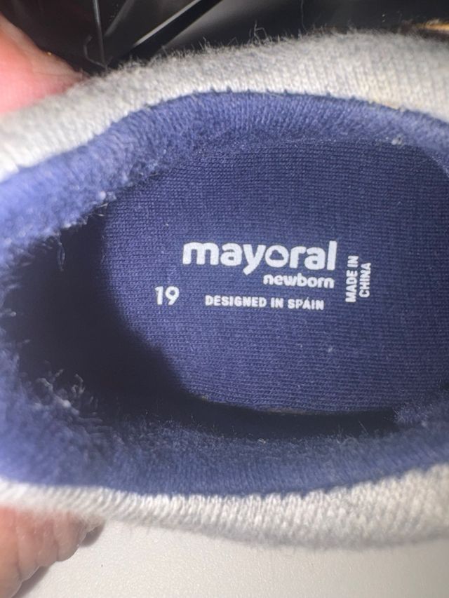 Zapato bebé niño Mayoral Talla 19