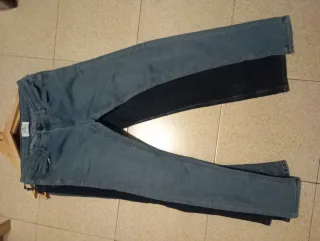 Lote 5 Pantalones Vaqueros Casi Nuevos