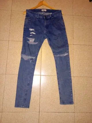 Lote 5 Pantalones Vaqueros Casi Nuevos