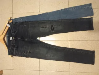 Lote 5 Pantalones Vaqueros Casi Nuevos