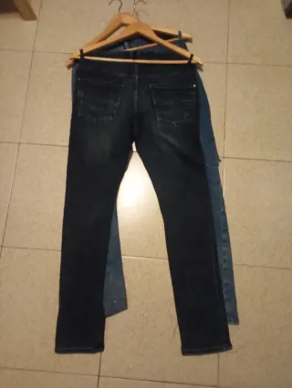 Lote 5 Pantalones Vaqueros Casi Nuevos