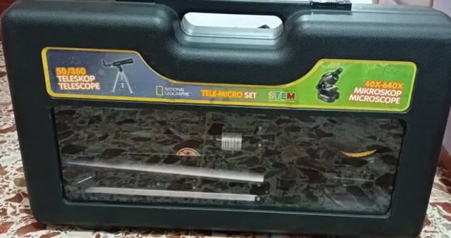 Set telescopio + microscopio