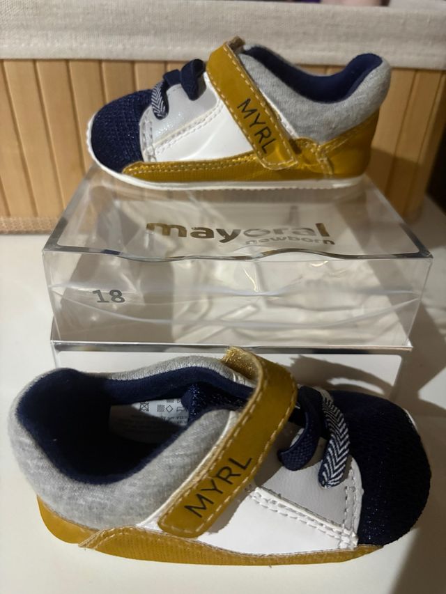 Zapato bebé niño Mayoral Talla 18