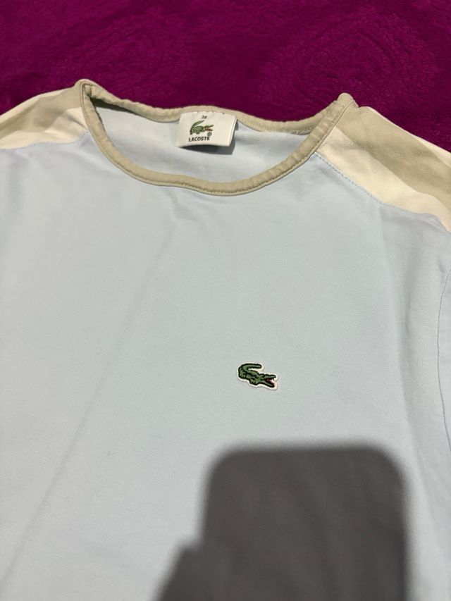 Lacoste camiseta de manga larga