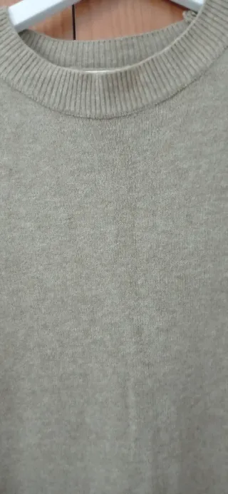 Vestido de punto largo de talla L