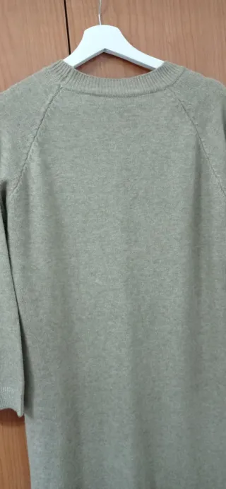 Vestido de punto largo de talla L