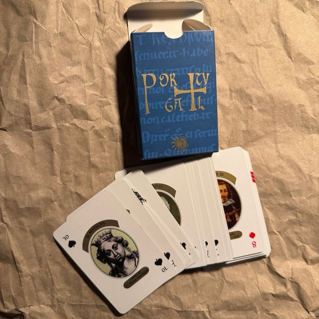 Baraja Reyes y Reinas de Portugal