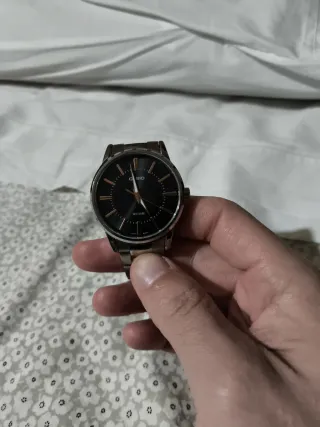 Reloj Casio MTP1303P Negro/Plata