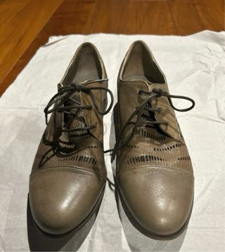 Francesine Malloni beige/marrone