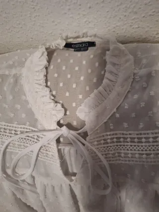 Blusa  blanca talla XS