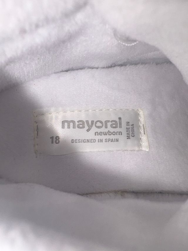 Botines bebé Mayoral Talla 18