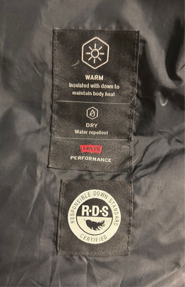 Plumífero Levi's negro