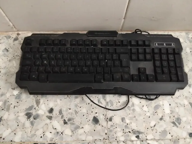 Teclado Gamer Marvo Negro/Gris