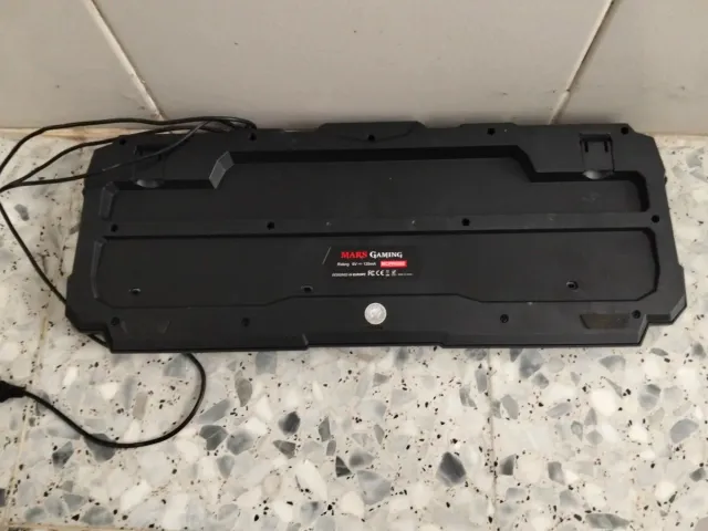 Teclado Gamer Marvo Negro/Gris