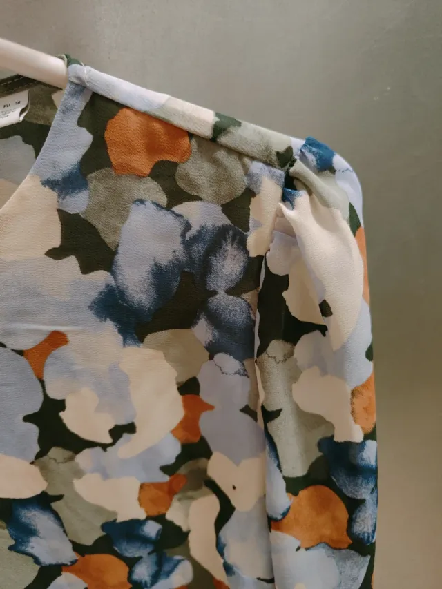 Blusa VILA Multicolor Estampada