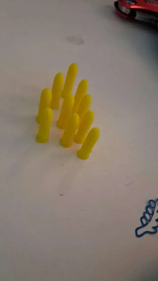 Aliviapercutores amarillos calibre 22