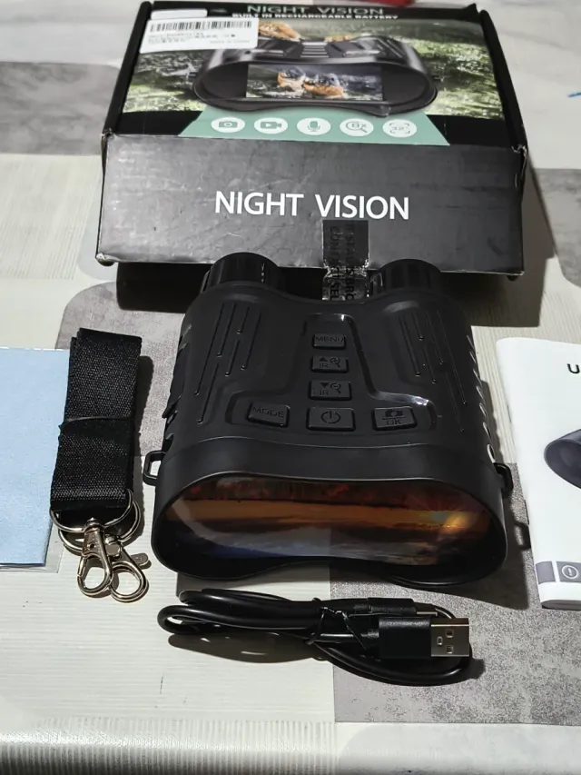 Binocular de Vision Nocturna 3.2" 8x a Bateria