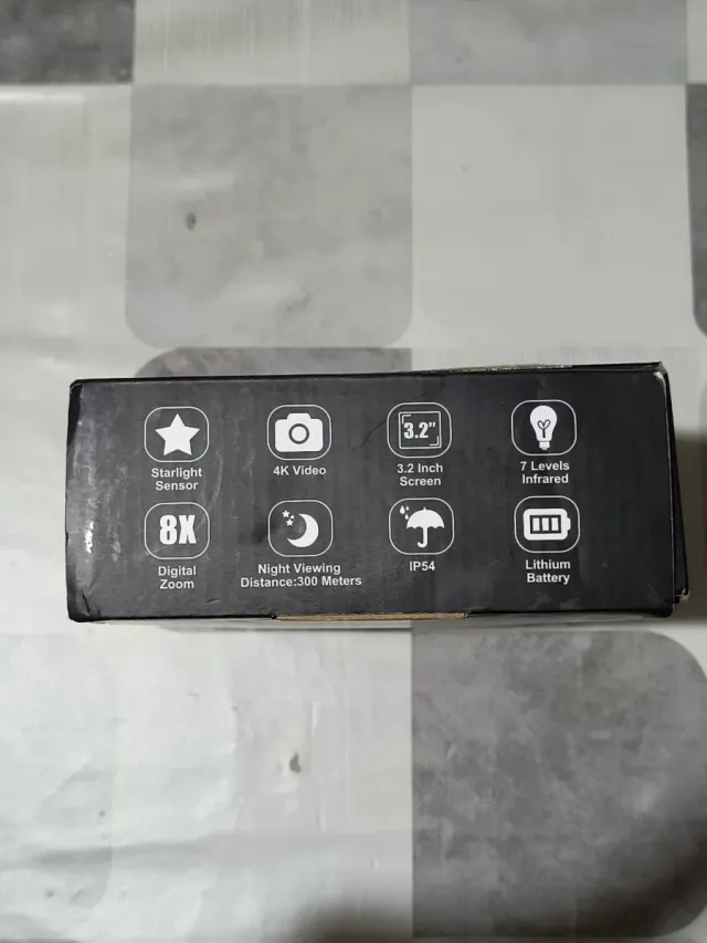 Binocular de Vision Nocturna 3.2" 8x a Bateria