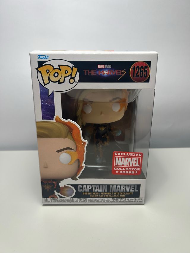 Funko Pop! Captain Marvel 1265 Marvel Collector Co