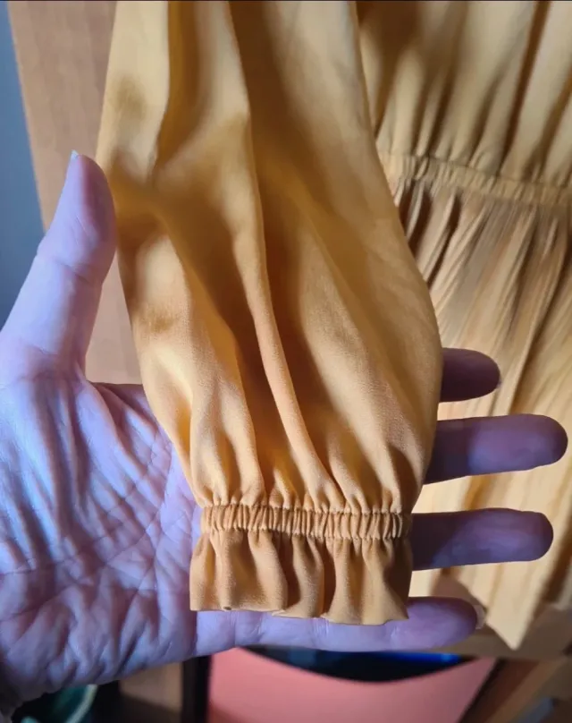 Vestido Mayoral mostaza