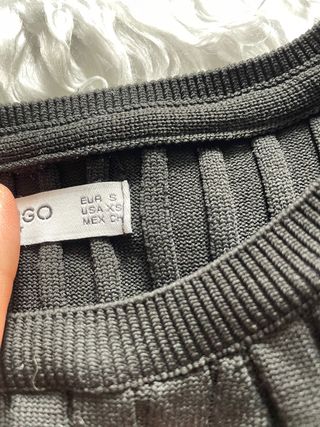 Jersey Mango Negro Talla S