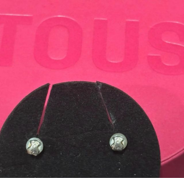 Pendientes Tous Perla Plata