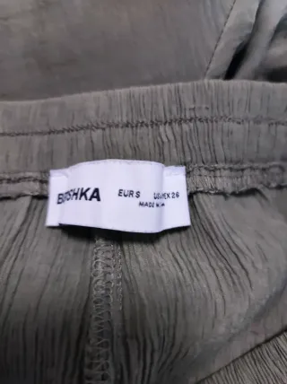 Pantalón verde fluido