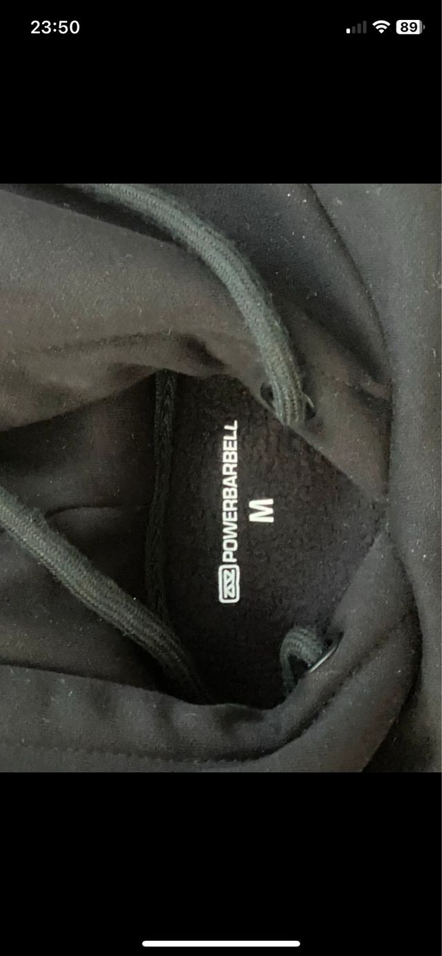 Felpa PBS Apparel con cappuccio nero