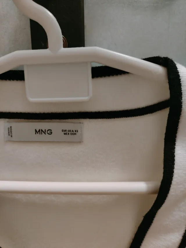 Chaqueta Mango Blanca Talla M