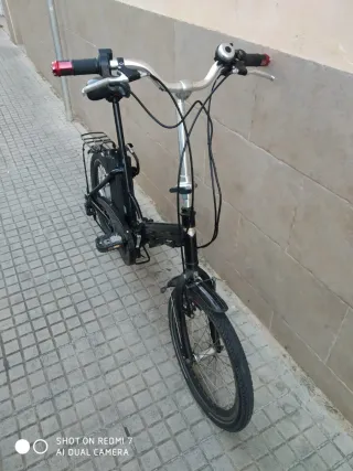 Bici Eléctrica Aluminio Plegable