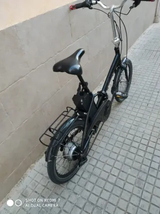 Bici Eléctrica Aluminio Plegable