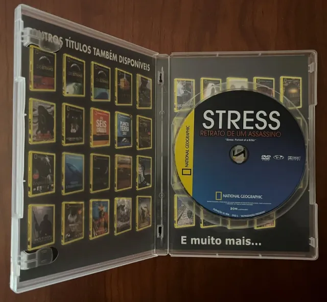 DVD "Stress - Retrato de um assassino"