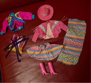 Completo Barbie Ranching, riding and outdoor fun