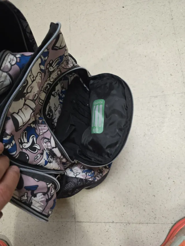 Mochila Totto con estampado