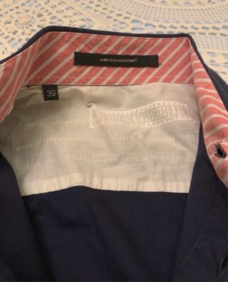 Camicia uomo Messagerie manica lunga