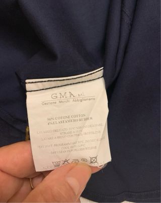 Camicia uomo Messagerie manica lunga