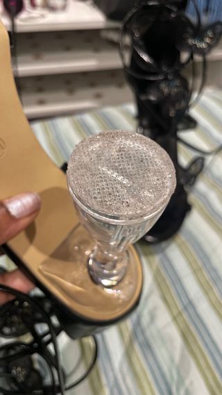 Sandalias tacón negras mariposas