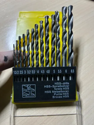 Juego Brocas Metal 1.5-6.5mm