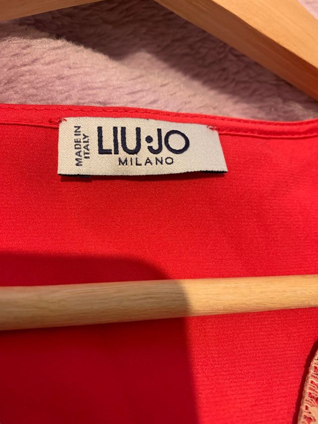 Vestido rojo Liu Jo con encaje