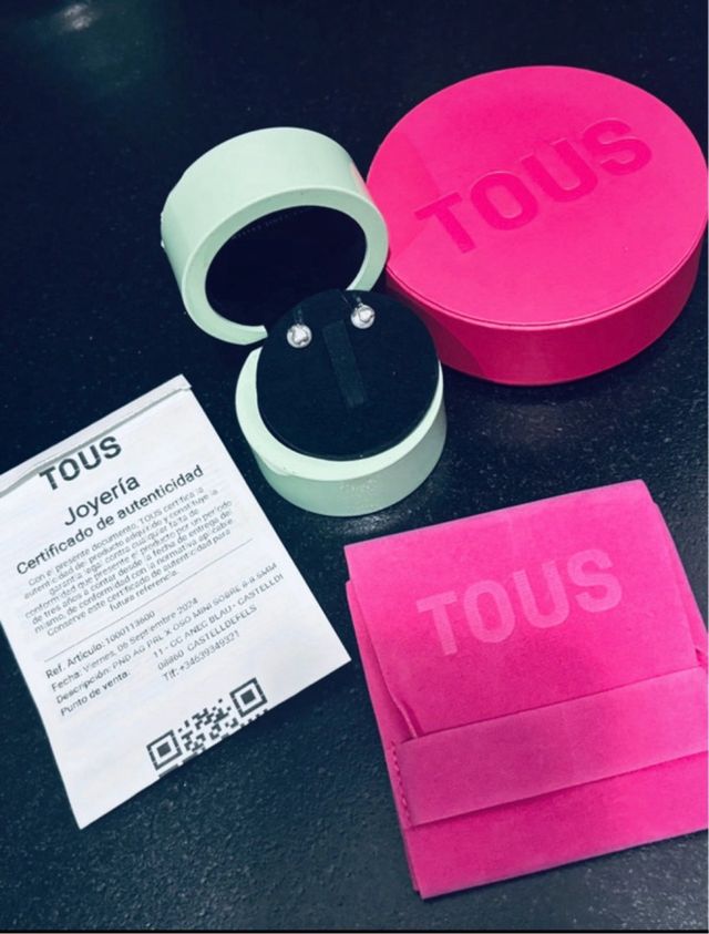 Pendientes Tous Perla Grande