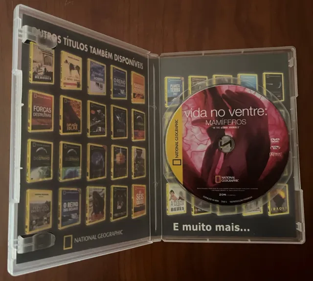DVD "Vida no ventre: Mamíferos"