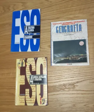 Anaya ESO geografía lengua cultura clásica