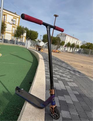 Patinete Scooter Freestyle Negro y Rojo