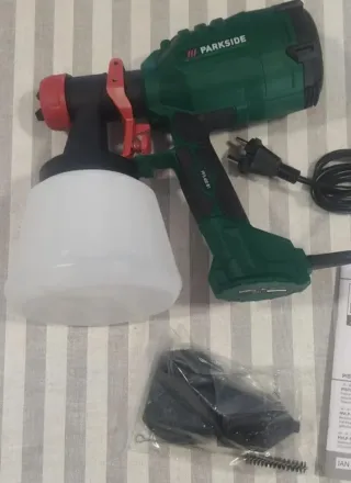 Pistola pintura elétrica Parkside - nova