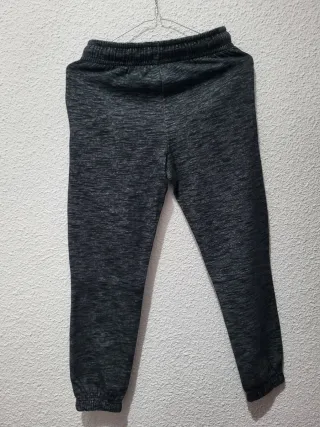 Pantalón chándal niño gris jaspeado