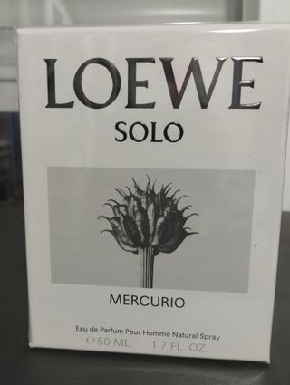 Loewe Solo Mercurio Eau de Parfum Hombre 50ml