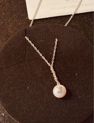 Colgante Tous Perla Oso Plata